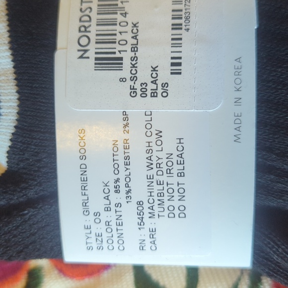 Le Bon Shoppe Black Girlfriend Socks - Picture 4 of 4